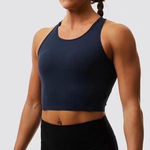 Born primitive WHITE long line sports bra